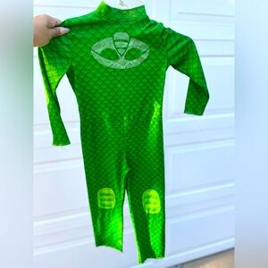 Gekko Classic Toddler PJ Masks Costume, Medium/3T-4T, Green Halloween